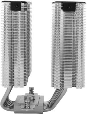 Устройство охлаждения(кулер) Thermalright Royal Knight 120 Soc-AM5/AM4/1200/1700/1851 серебристый/черный 4-pin 28.4dB Al+Cu Ret (RK120)