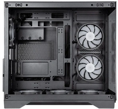 Корпус Chieftec Visio черный без БП ATX 9x120mm 2x140mm 1xUSB3.1 audio bott PSU