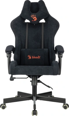 Кресло игровое A4Tech Bloody GC-560 черный Formula 999 искусственная замша с подголов. крестов. металл