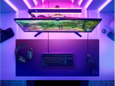 Коврик для мыши Logitech G840 XL черный 900x400x3мм (943-000779)