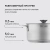 Кастрюля Rondell Modern RDS-1748 4.8л. d=24см (с крышкой) стальной Кастрюля Rondell Modern RDS-1748 4.8л. d=24см (с крышкой) стальной