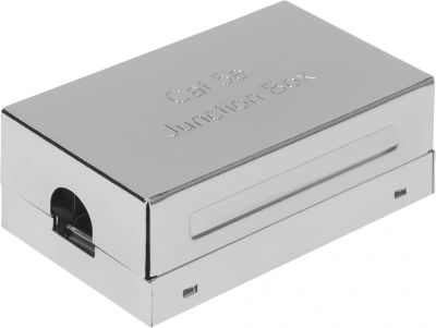 Соединитель Lanmaster LAN-CNB-STP5E (упак.:1шт) 1м серебристый