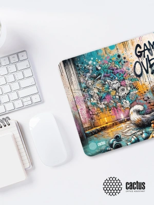 Коврик для мыши Cactus Game Over 900x400x4мм (CS-MP-COR01XXL)