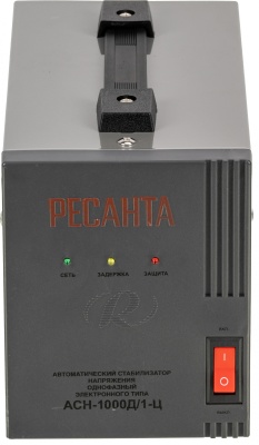 Стабилизатор напряжения Ресанта АСН-1000Д/1-Ц 1кВА однофазный серый (63/6/38)