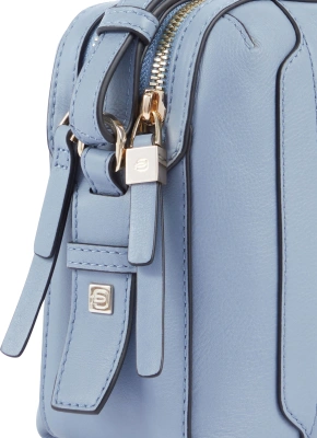 Сумка кросс-боди женская Piquadro Circle BD4870W92/AZ3 голубая натур.кожа