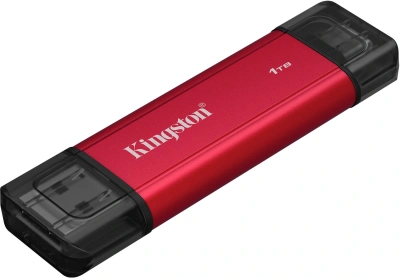 Накопитель SSD Kingston USB3.2 Gen2 1TB SPSD/1TB красный