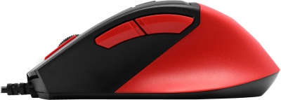 Мышь A4Tech Fstyler FM45S Air красный/черный оптическая 2400dpi silent USB 7but (FM45S AIR USB (SPORTS RED))