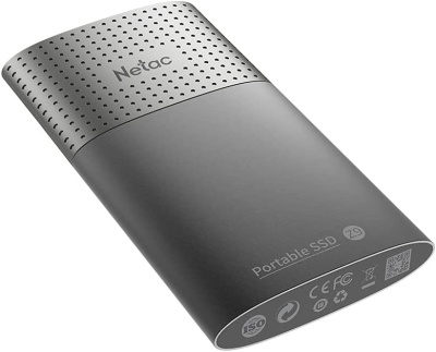 Накопитель SSD Netac USB-C 128GB NT01Z9-128G-32BK Z9 черный