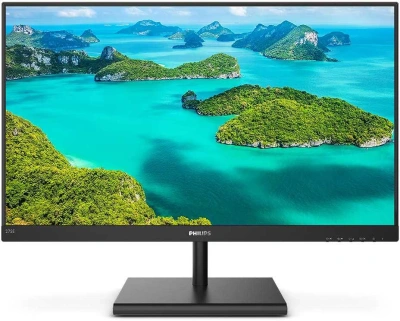 Монитор Philips 27" 275E1S черный IPS LED 16:9 HDMI матовая 1000:1 250cd 178гр/178гр 2560x1440 75Hz VGA DP 2K 3.99кг