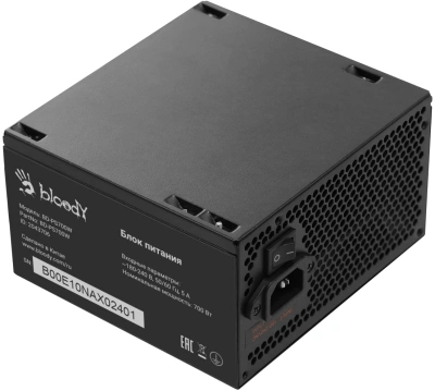 Блок питания Bloody ATX 700W BD-PS700W 80+ white (20+4pin) APFC 120mm fan 6xSATA RTL