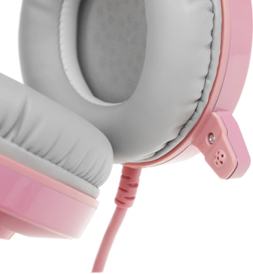 Наушники с микрофоном A4Tech Bloody G521 розовый 2.3м мониторные USB оголовье (G521 ( PINK ))