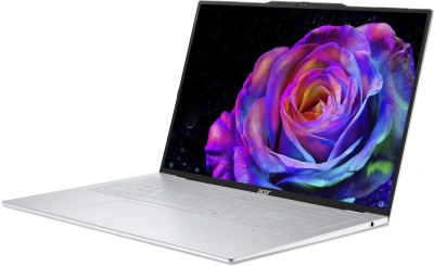 Ноутбук Acer Swift Air 16 SFA16-61M-R0MH Ryzen AI 5 330 16Gb SSD512Gb AMD Radeon 16" OLED WUXGA (1920x1200) без ОС silver WiFi BT Cam (NX.DJACD.001)