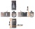 Повторитель портов Lanmaster LAN-KCP45S6A Keystone RJ45 кат.6A стальной Повторитель портов Lanmaster LAN-KCP45S6A Keystone RJ45 кат.6A стальной