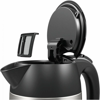 Чайник электрический Bosch TWK3P 1.7л. 2400Вт нержавеющая сталь корпус: нерж.сталь/пластик (TWK3P420)