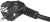 Шнур питания Hyperline PWC-IEC19-SHM-1.8-BK C19-Schuko проводник.:3x1.5мм2 1.8м 250В 16А (упак.:1шт) черный
