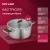 Кастрюля Rondell Fjord RDS-1791 3.2л. d=20см (с крышкой) стальной Кастрюля Rondell Fjord RDS-1791 3.2л. d=20см (с крышкой) стальной