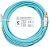 Патч-корд Cabeus FOP-50-LC-LC-10M 2x50/125 OM3 LC дуплекс-LC дуплекс 10м LSZH бирюзовый