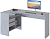 Стол для компьютера Сокол СПм-25 Л столешница ЛДСП бетон 145x74x81см (00-00011530)