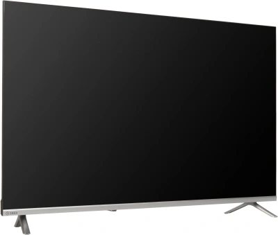 Телевизор LED Sber 43" SDX-43F3000DSA Салют ТВ Frameless серебристый FULL HD 60Hz DVB-T DVB-T2 DVB-C DVB-S DVB-S2 USB WiFi Smart TV (RUS)