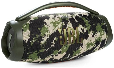 Колонка порт. JBL Boombox 3 камуфляж 180W 2.1 BT/USB 30м 10000mAh (JBLBOOMBOX3SQUADCN)