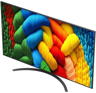 Телевизор LED LG 86" 86NANO81A6A.ARUG черный 4K Ultra HD 60Hz DVB-T DVB-T2 DVB-C DVB-S DVB-S2 USB WiFi Smart TV
