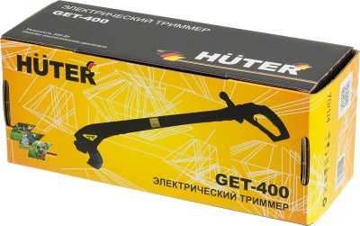 Триммер электрический Huter GET-400 350Вт разбор.штан. реж.эл.:леска
