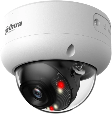 Камера видеонаблюдения IP Dahua DH-IPC-HDBW3449EP-S-IL-0280B 2.8-2.8мм цв. корп.:белый