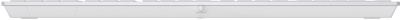 Клавиатура A4Tech FX50 белый USB slim Multimedia (FX50 WHITE) кабель 1.5м