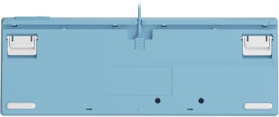 Клавиатура A4Tech FS300 механическая белый/синий USB for gamer LED (FS300 PANDA SNOWBOARDING) кабель 1.8м