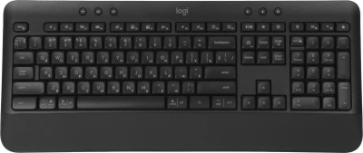 Клавиатура + мышь Logitech MK650 клав:графитовый мышь:черный/серый USB беспроводная Bluetooth/Радио (920-011013)