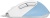 Мышь A4Tech Fstyler FM45S Air голубой/белый оптическая 2400dpi silent USB 7but (FM45S AIR USB (LCY BLUE))