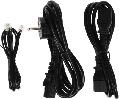 Источник бесперебойного питания Powercom Smart King RT SRT-1000A LCD 900Вт 1000ВА черный