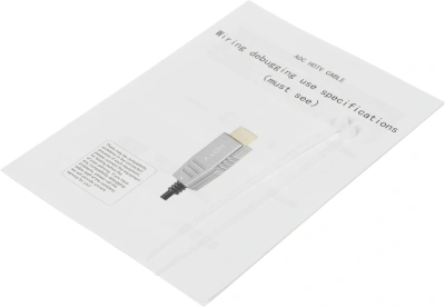 Кабель аудио-видео Cactus CS-HDMI-AOC-2.1-20 HDMI (m)/HDMI (m) 20м. позолоч.конт. черный