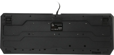 Клавиатура A4Tech Q100 черный USB for gamer LED (Q100 USB) кабель 1.8м