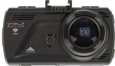 Видеорегистратор Sho-Me A12-GPS/GLONASS WI-FI черный 5Mpix 1296x2304 1296p 140гр. GPS Ambarella A12