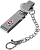 Подвеска для ремня Victorinox 4.1859 серебристый блистер