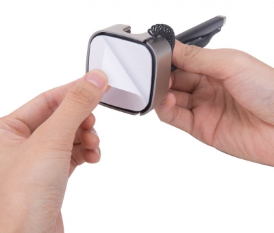 Ручка гелев. Deli E6797black черный d=0.7мм черн. черн. на подставке линия 0.55мм