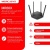 Роутер беспроводной Mercusys MR60X AX1500 10/100/1000BASE-TX черный