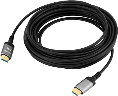 Кабель аудио-видео Digma HDMI 2.1 AOC HDMI (m)/HDMI (m) 70м. позолоч.конт. черный (HDMI-AOC2.1-70)