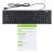Клавиатура Acer OKW010 черный USB slim Multimedia (ZL.KBDEE.002) кабель 1.45м