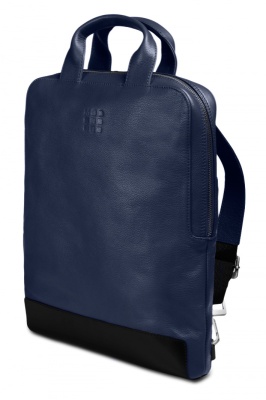 Сумка Moleskine Classic Leather ET84DBVB20 с отделением для ноутбука 15" синяя натур.кожа