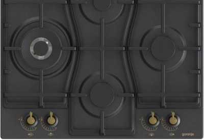 Газовая варочная поверхность Gorenje GW6D42CLB черный