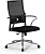 Кресло Метта Sit Air-180 B2-290K (M10.B23.G18.W02) черный сиденье черный сетка низк.спин. крестов. металл черный (комплект 1шт)