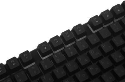 Клавиатура Оклик 780G SLAYER черный USB for gamer LED (412899) кабель 1.5м