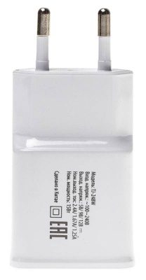 Сетевое зар./устр. Buro TJ-248W QC 3.0 2.4A QC универсальное белый (TJ-248W)