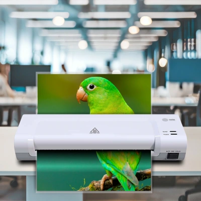 Ламинатор Cactus CS-LAB-D2 белый A4 (70-125мкм) 28см/мин (2вал.) лам.фото