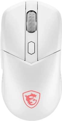 Мышь MSI VERSA 300 ELITE W белый оптическая 26000dpi беспров. BT/Radio USB 5but (S12-4301450-CLA)