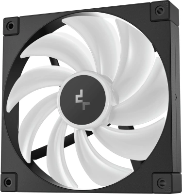 Вентилятор для корпуса Deepcool FD14 ARGB 140х140x25 черный 4-pin 25.6дБ (R-FD14-BKAPN1-G) Ret