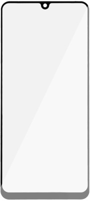 Защитное стекло для экрана Digma DGG2SAA22A для Samsung Galaxy A22 2.5D 1шт.