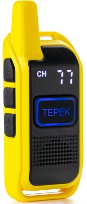 Рация Терек Спорт 199кан. до 3км аккум. сигн.Аналоговый желтый (СПОРТ ЖЕЛТЫЙ)